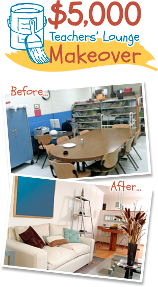 Teachers' Lounge Makeover