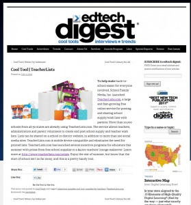 edtech digest screenshot