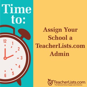 Assign a school list admin logo