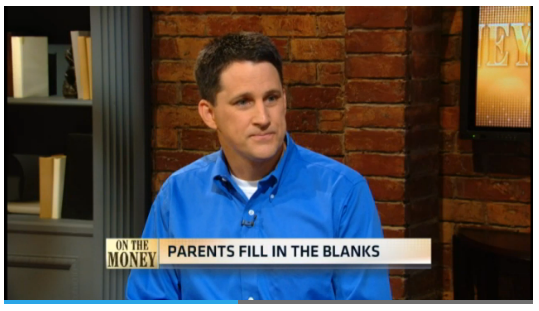 Tim Sullivan on the set of On The Money