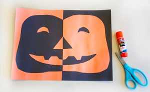 paper jackolantern activity