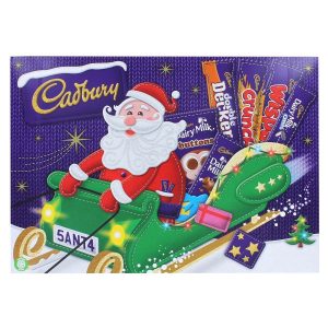 Cadbury chocolate Santa gift box