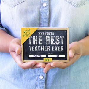 The Best Teacher Ever journal