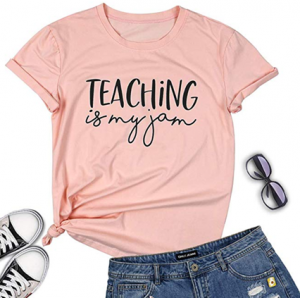Teaching is my jam graphic T-shirt