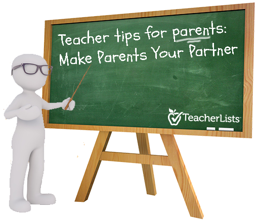Make Parents Your Partner chalkboard