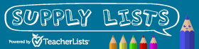 Blue Supply List Banner for school website