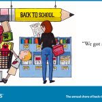 back to school budget cartoon for twitter