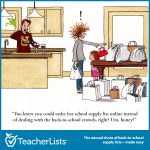 back to school frazzled wife cartoon