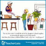 back to school genie cartoon