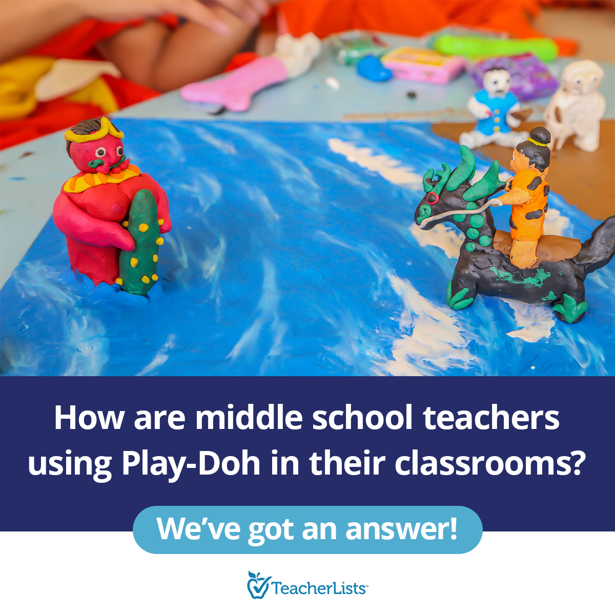 Play-Doh Middle School Lesson Ideas