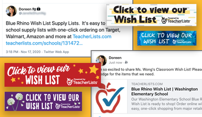 How to share your amazon wish list