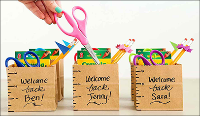 welcome bags for students