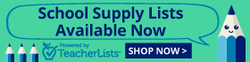 Supply List Banner for school website