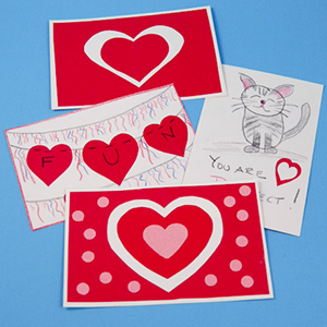 Simple DIY Valentine's Day Cards