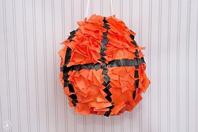 Paper Mache Basketball