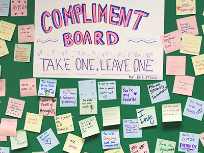 Compliment Board Bulletin Board