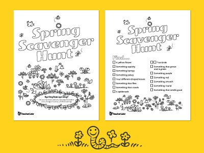 Spring Scavenger Hunt