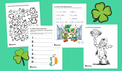 St. Patrick's Day Fun Packet