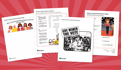 Women's History Month Fun Packet