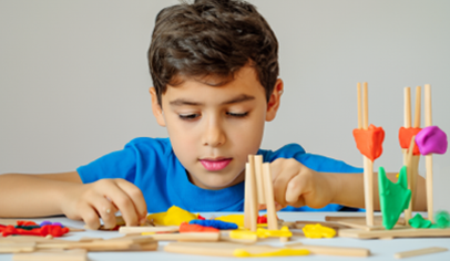 Play-Doh Hurricane Shelter Lesson