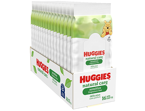 Huggies natural care wipes