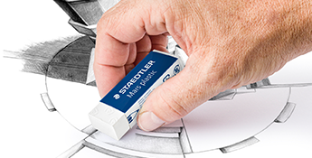 Mars Plastic is STAEDTLER’s premium eraser